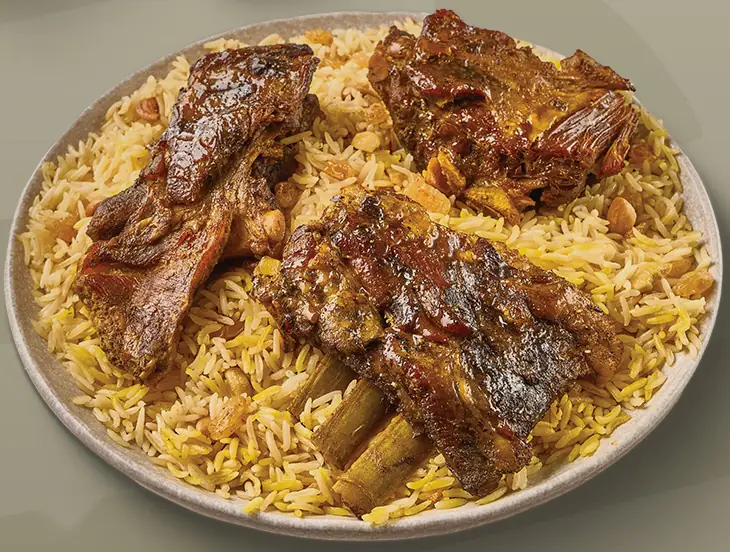 صورة من المنيو — المندي والبدوي